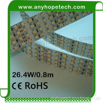LED Flexible Light Strip used to illuminate a lightbox sign 360LED smd 3528 bi color flexible led strip light